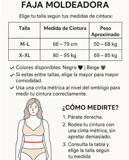Faja Fullbody | Moldea, Define, Enamora