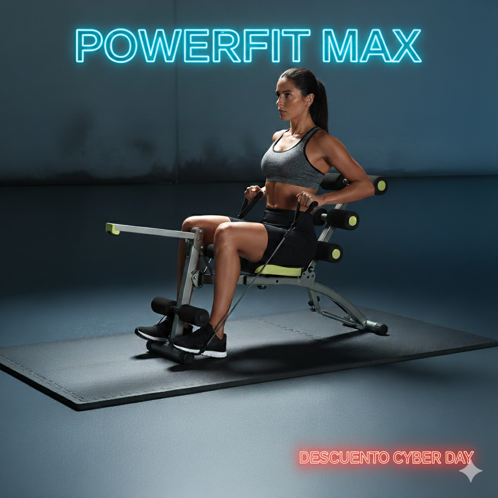 ¡Cyber Day!🖤 Equipo Fitness Multifuncional Plegable
